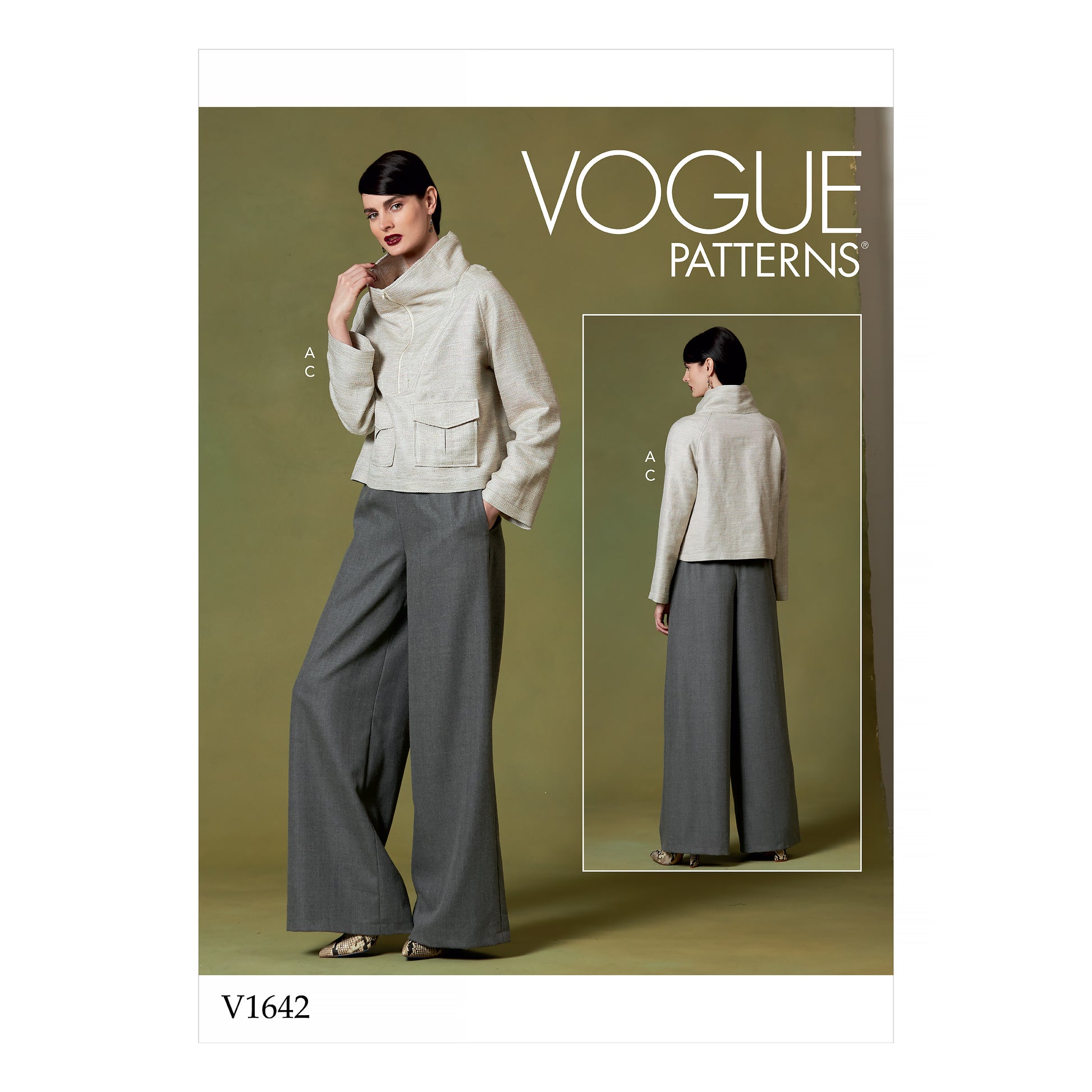 Kaava Vogue Patterns 1642 - Yläosa Housut - Nainen | Kuva 4