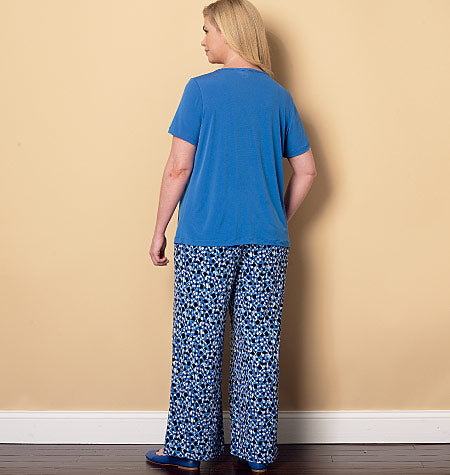 Kaava Butterick 6262 - Pyjamat - Nainen | Kuva 3