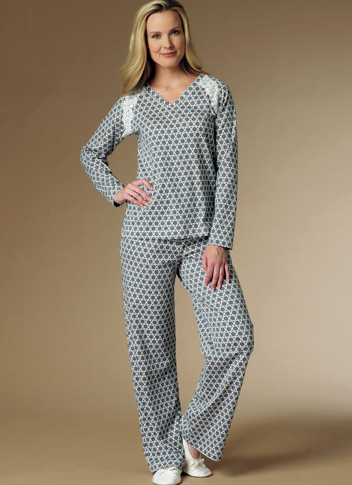 Kaava Butterick 6428 - Pyjamat - Nainen | Kuva 1