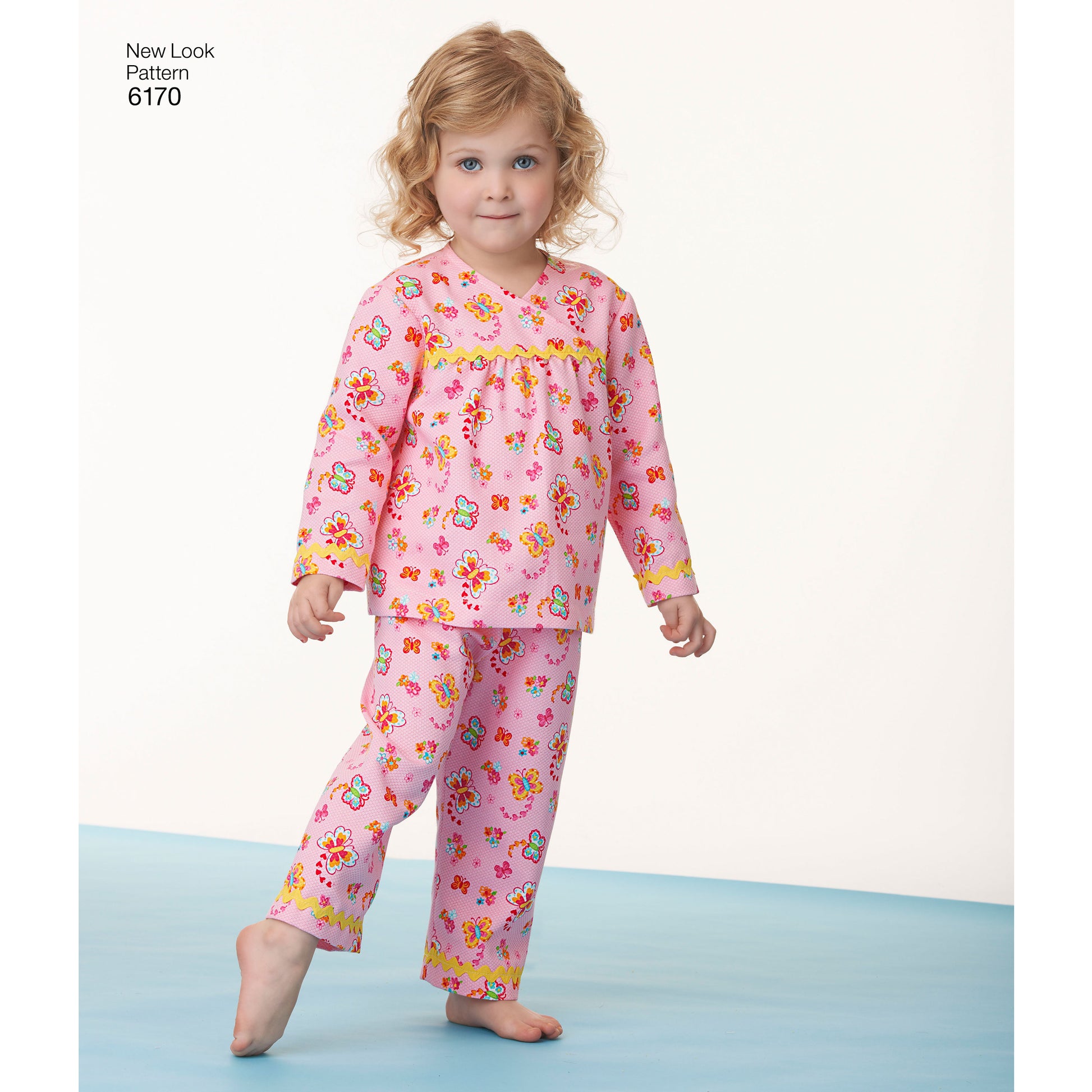 Kaava New Look 6170 - Yläosa Housut Pyjamat - Vauva | Kuva 1