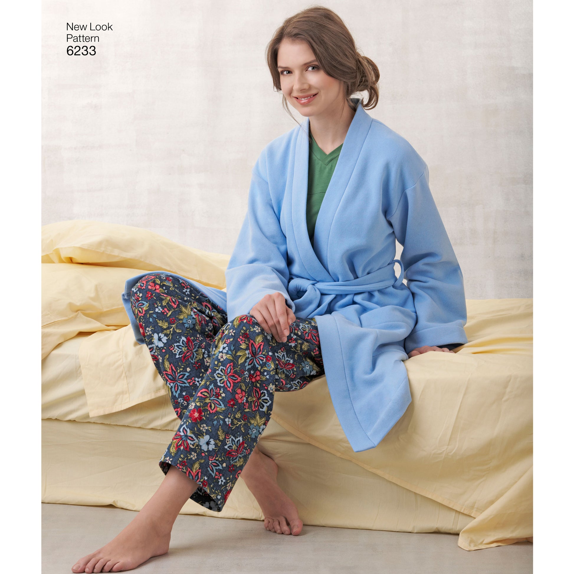 Kaava New Look 6233 - Yläosa Housut Pyjamat - Nainen Mies | Kuva 1