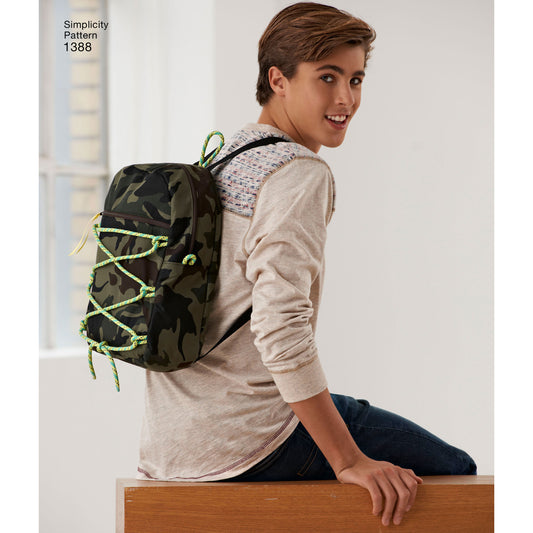 Kaava Simplicity 1388 - Backpacks and Messenger Bag | Kuva 1
