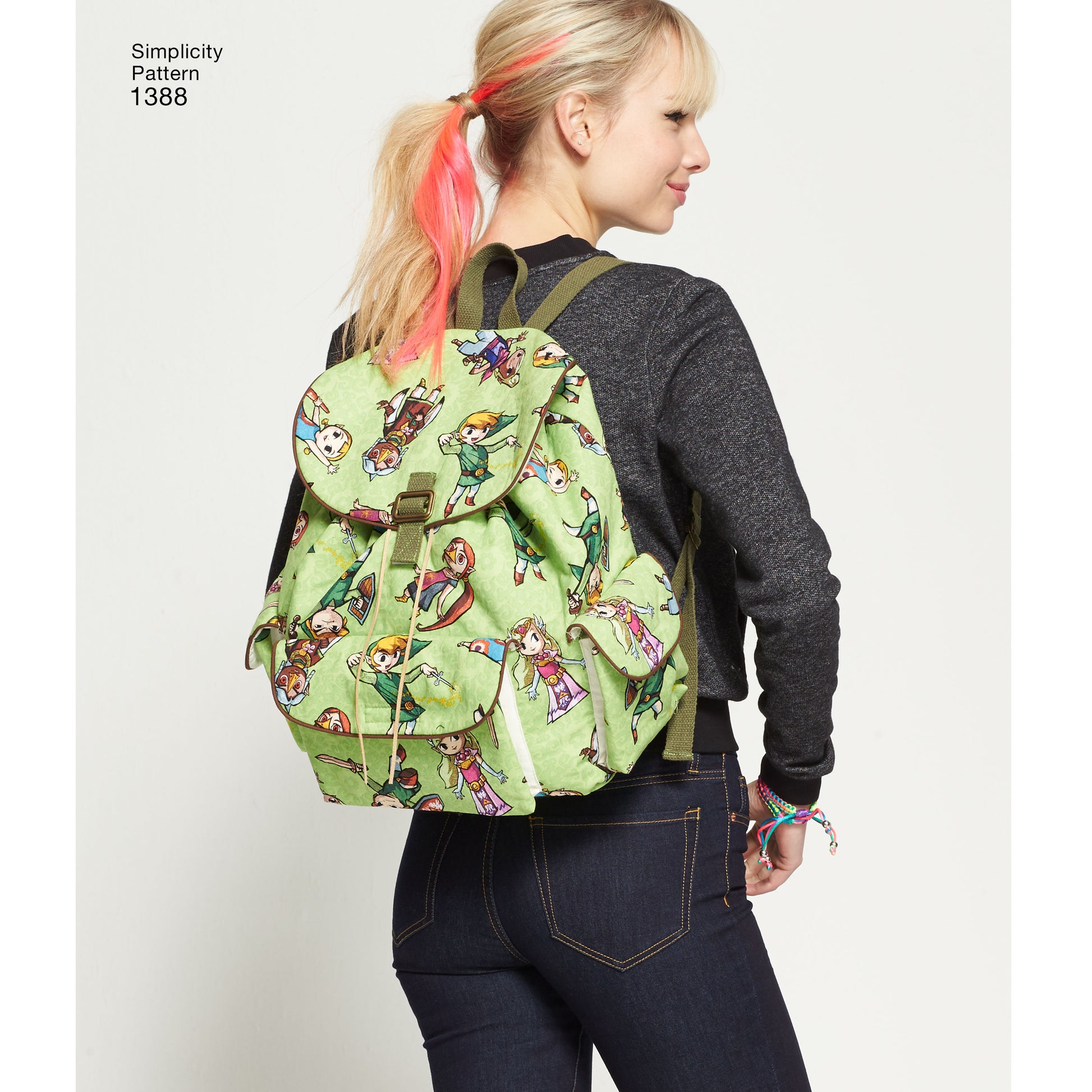 Kaava Simplicity 1388 - Backpacks and Messenger Bag | Kuva 4