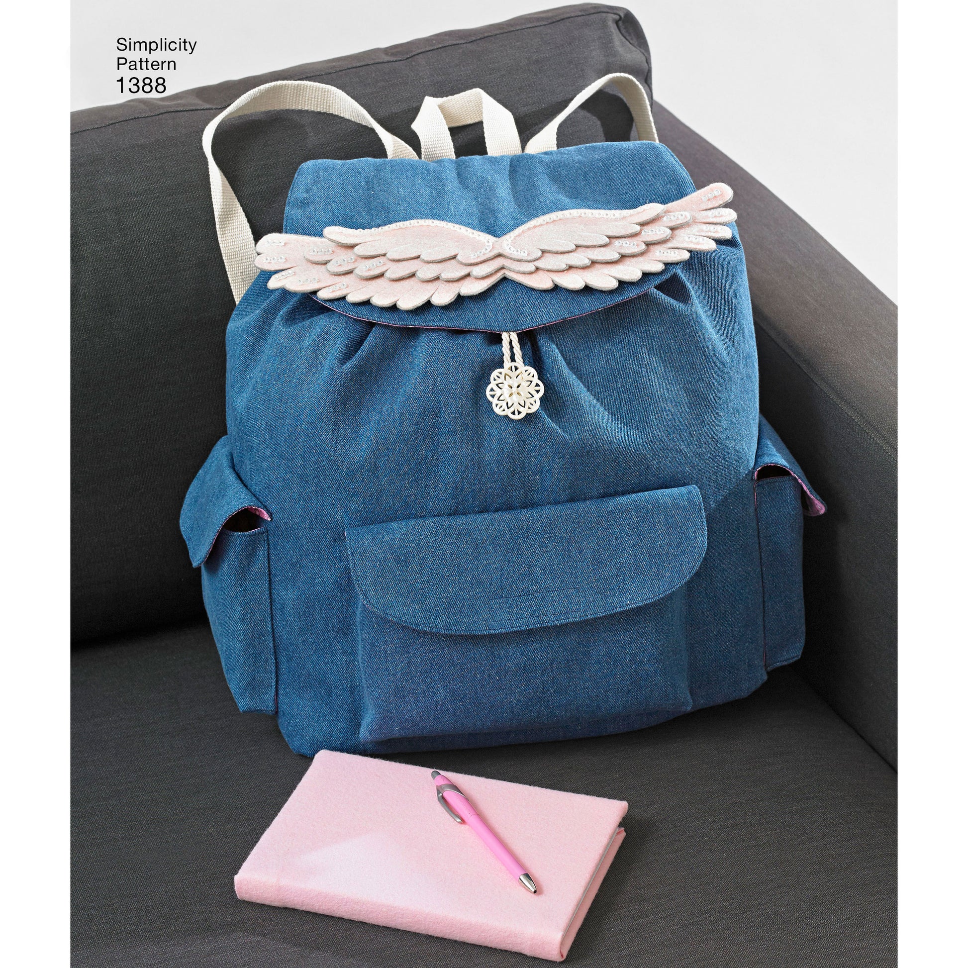 Kaava Simplicity 1388 - Backpacks and Messenger Bag | Kuva 5