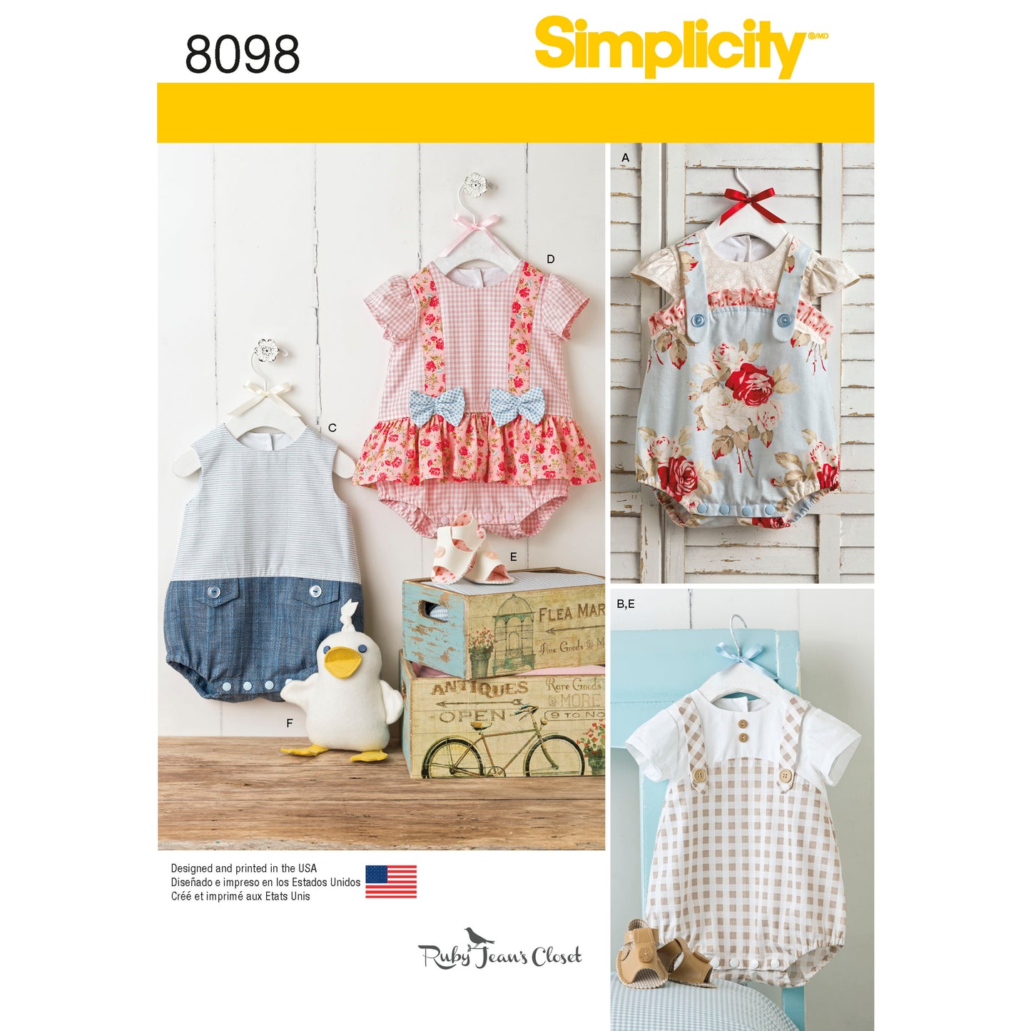 Kaava Simplicity 8098 - Vauva | Kuva 7