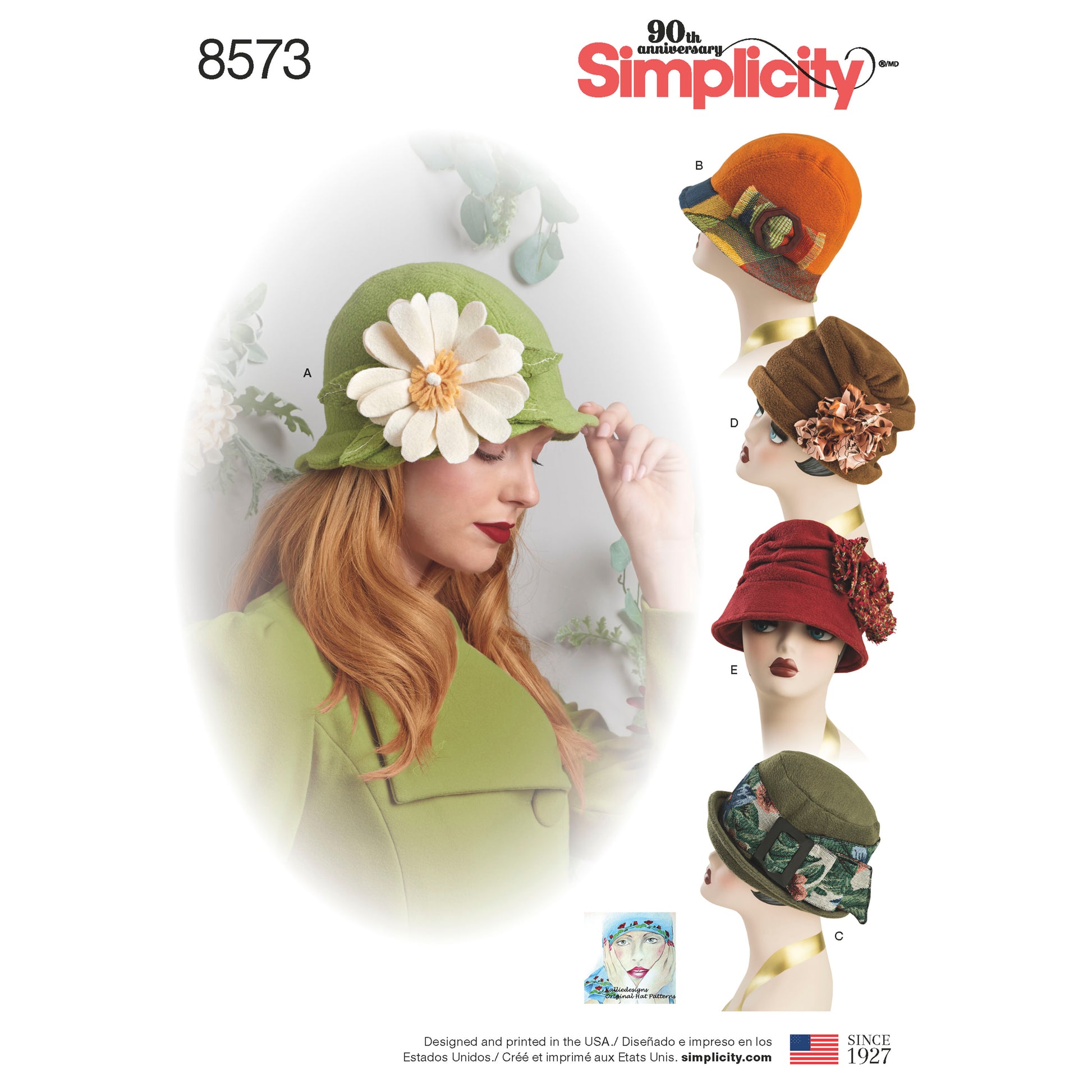 Kaava Simplicity 8573 - Nainen - Hattu | Kuva 1