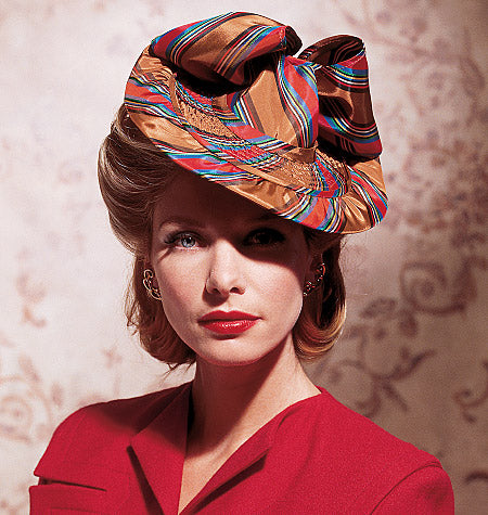Kaava Vogue Patterns 7464 - Vuosikerta - Lisätarvikkeet Hattu | Kuva 4