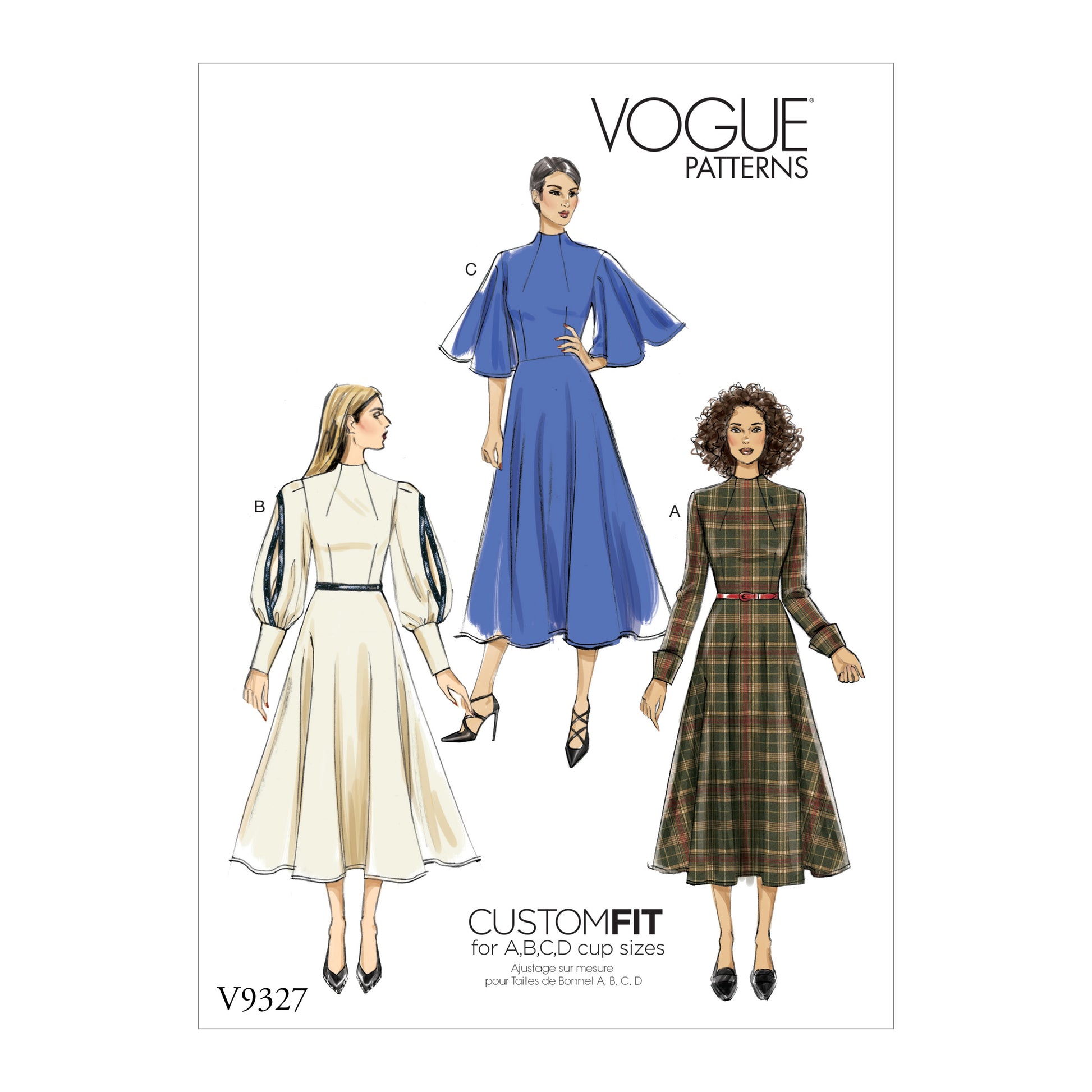 Kaava Vogue Patterns 9327 - Mekko - Nainen | Kuva 4